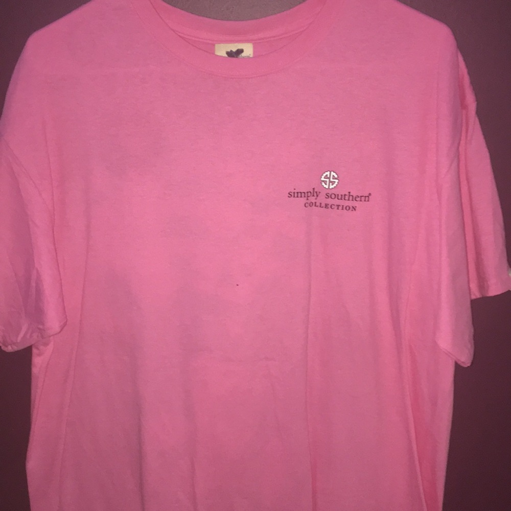 Pink Valentines themed simply southern tee